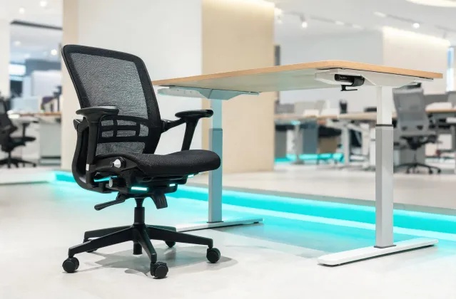 Mesh ergonomic task chair