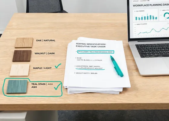 Workstation planning board